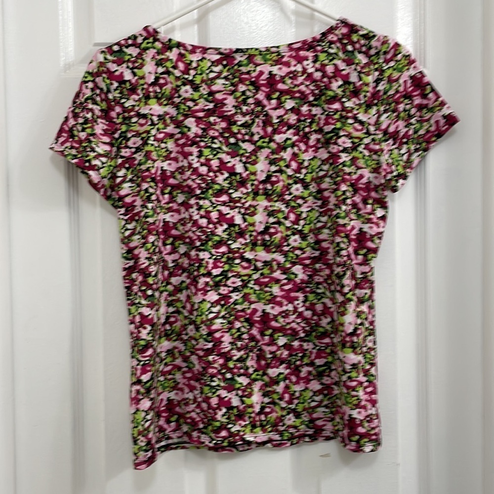 Notations Multicolored Print Top Size S - image 5